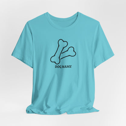 Dog Name Personalize Unisex T-Shirt