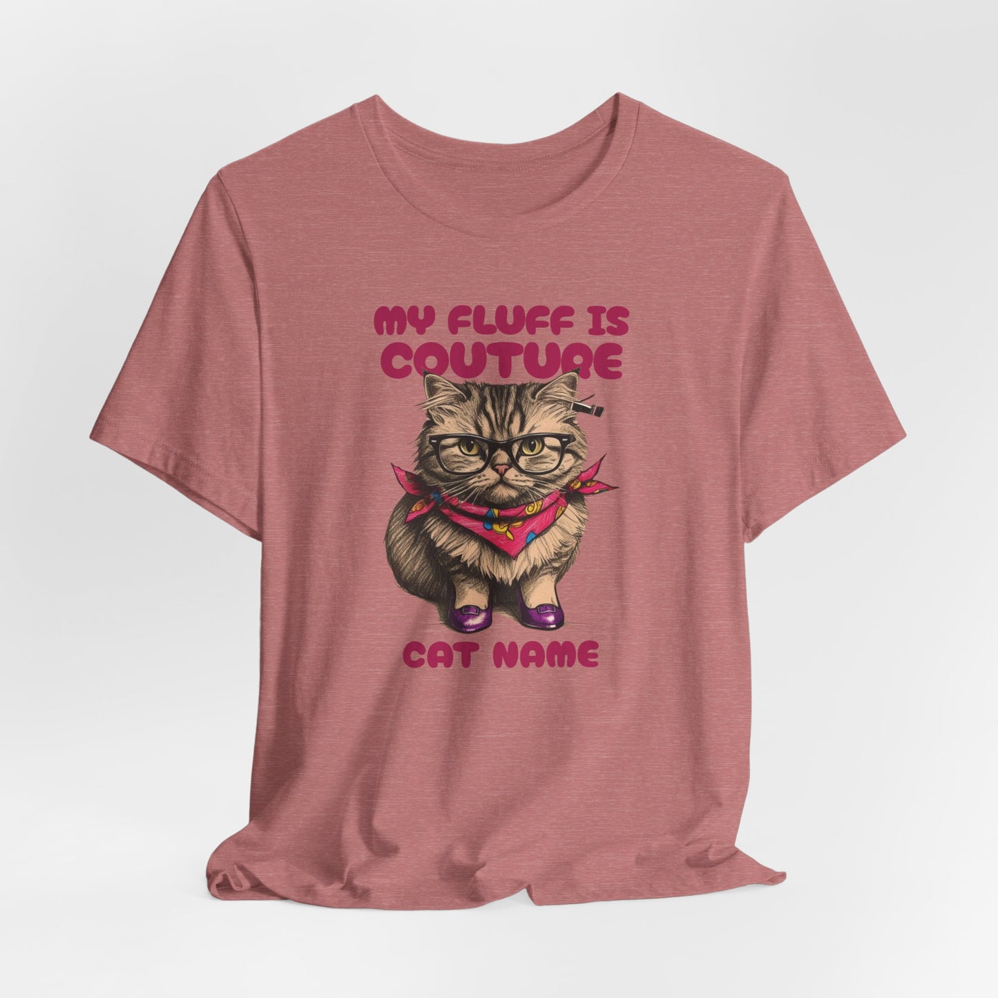 Cat Name Personalize Women T-Shirt