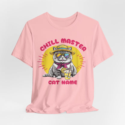 Cat Name Personalize Unisex T-Shirt