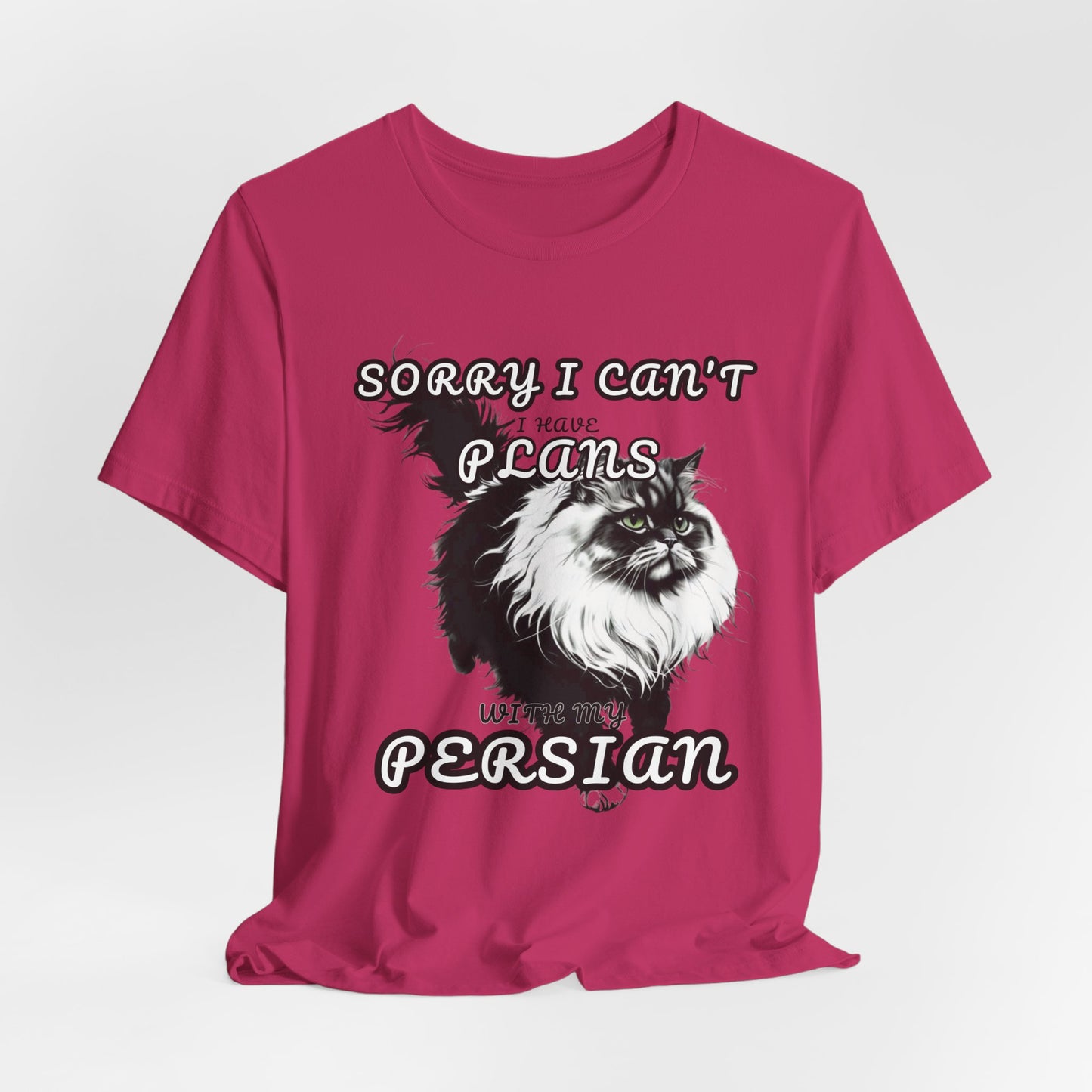 Sorry I Can't I Have Plans With My Persian Unisex T-Shirt