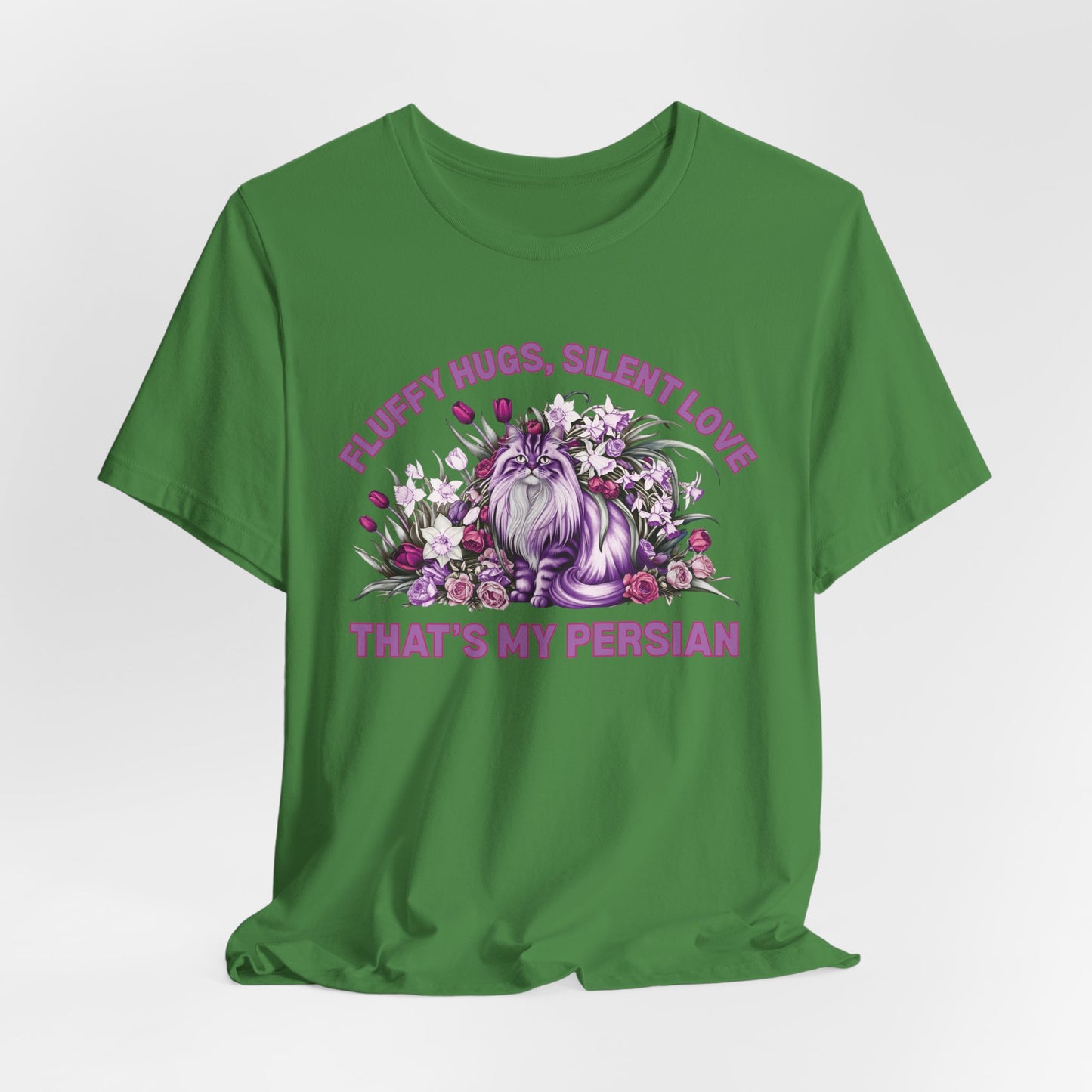 Fluffy Hugs Silent Love That’s My Persian Women T-Shirt