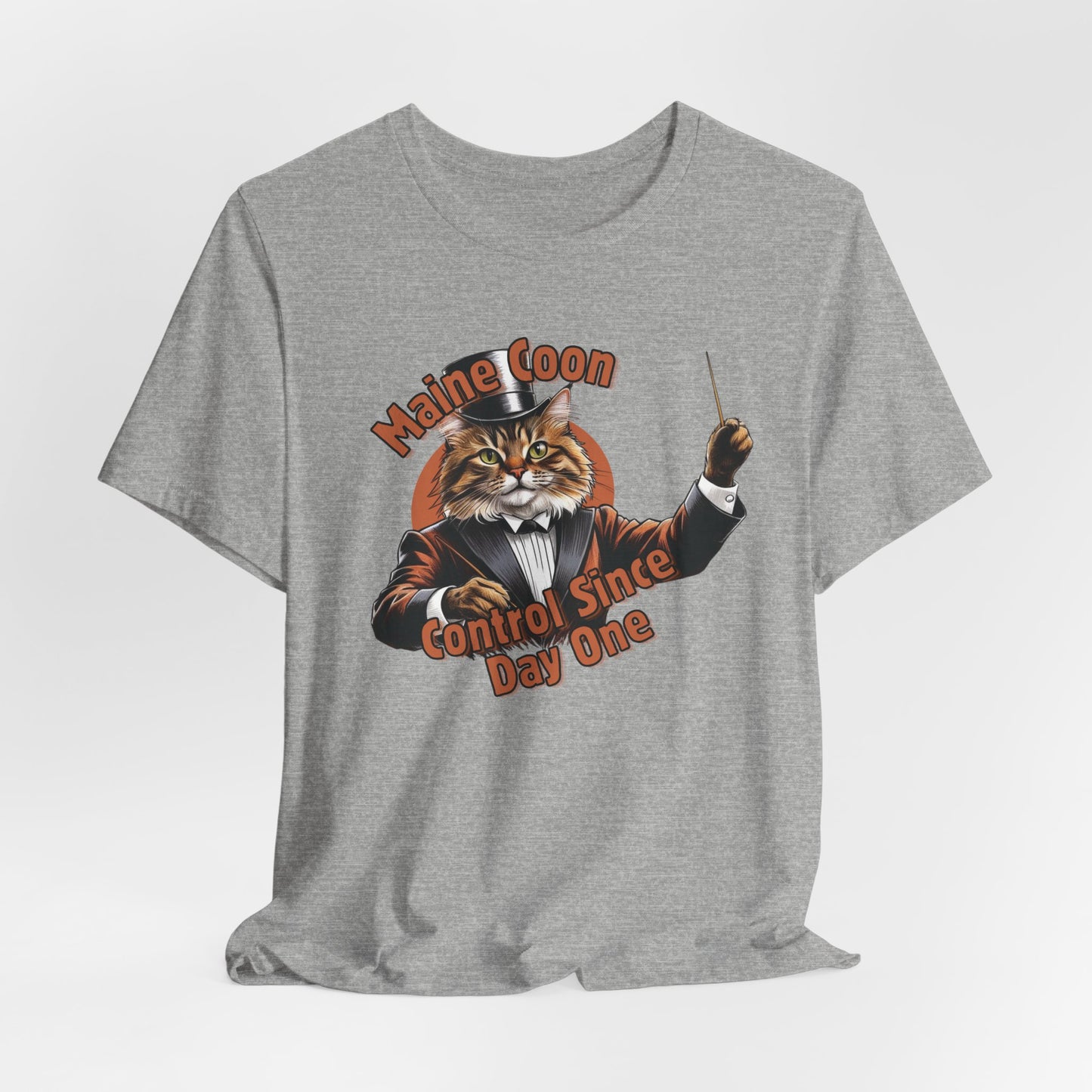 Maine Coon Control Since Day One Unisex T-Shirt