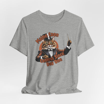 Maine Coon Control Since Day One Unisex T-Shirt