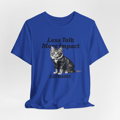 Cat Name Personalize Unisex T-Shirt