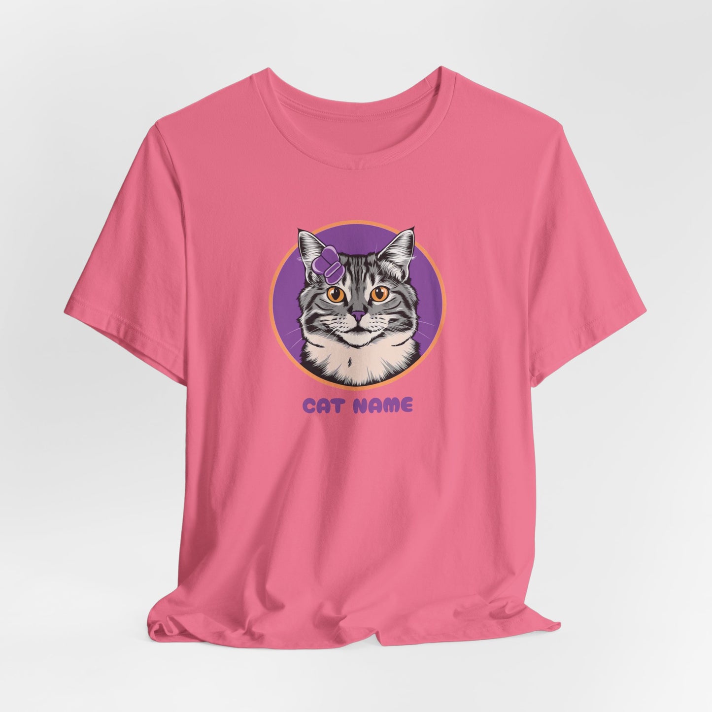 Cat Name Personalize Women T-Shirt