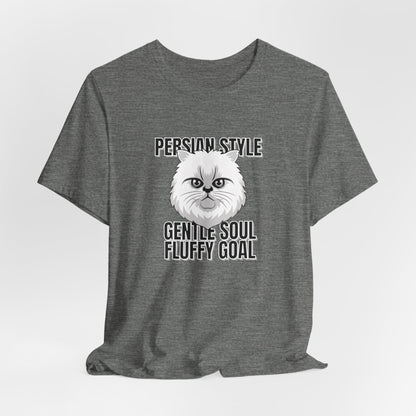 Gentle Soul Fluffy Goal Persian Style Unisex T-Shirt