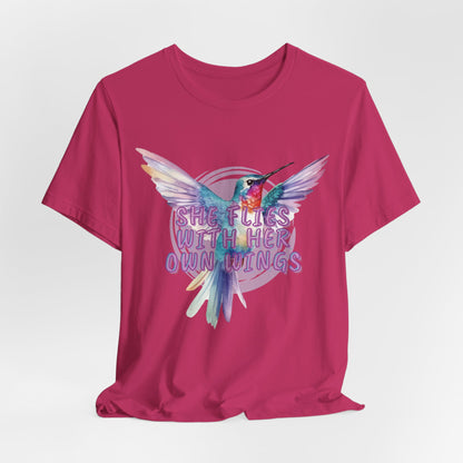 She Flies With Her Own Wings Women T-Shirt