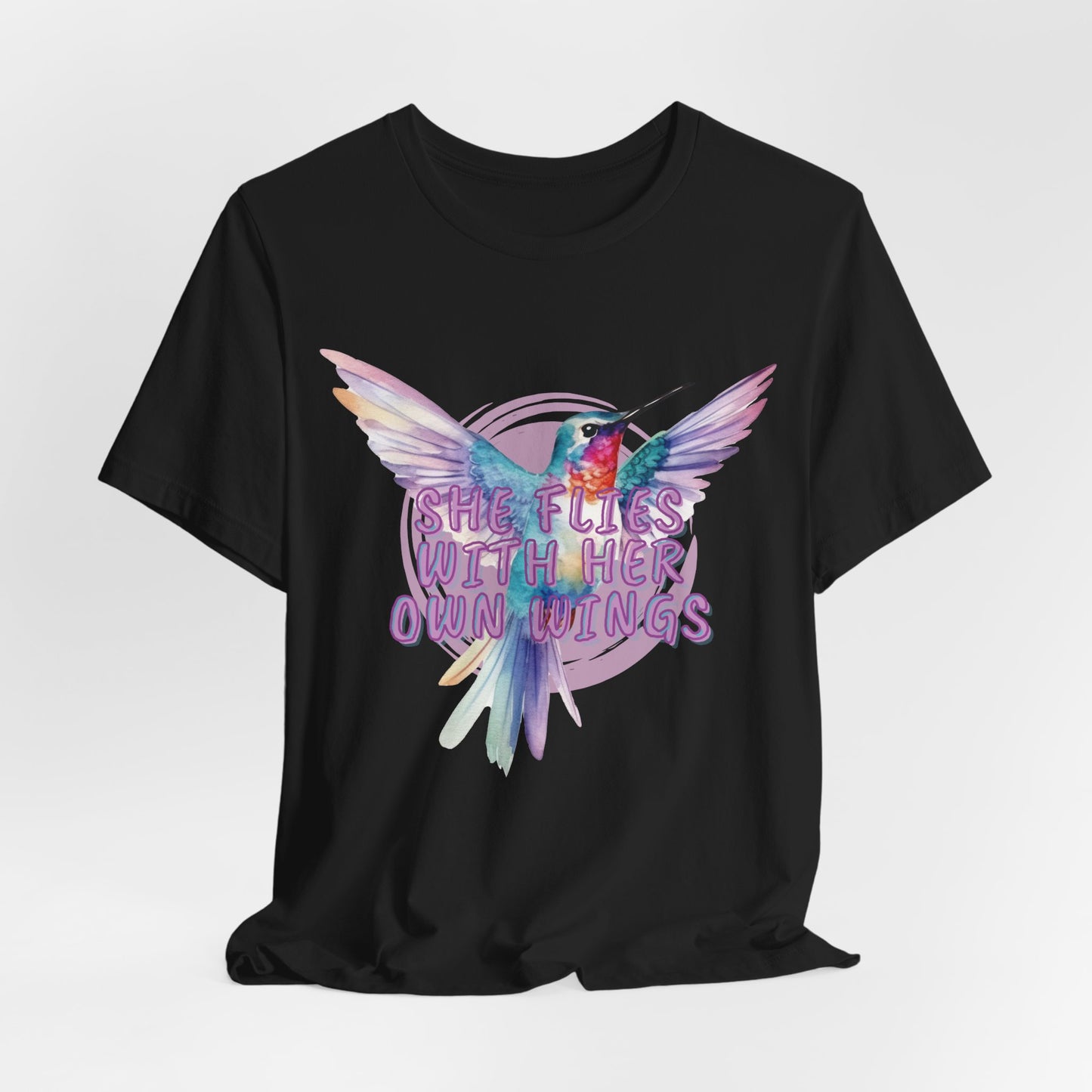 She Flies With Her Own Wings Women T-Shirt
