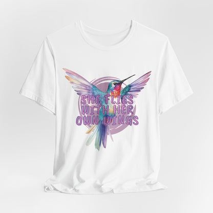 She Flies With Her Own Wings Women T-Shirt
