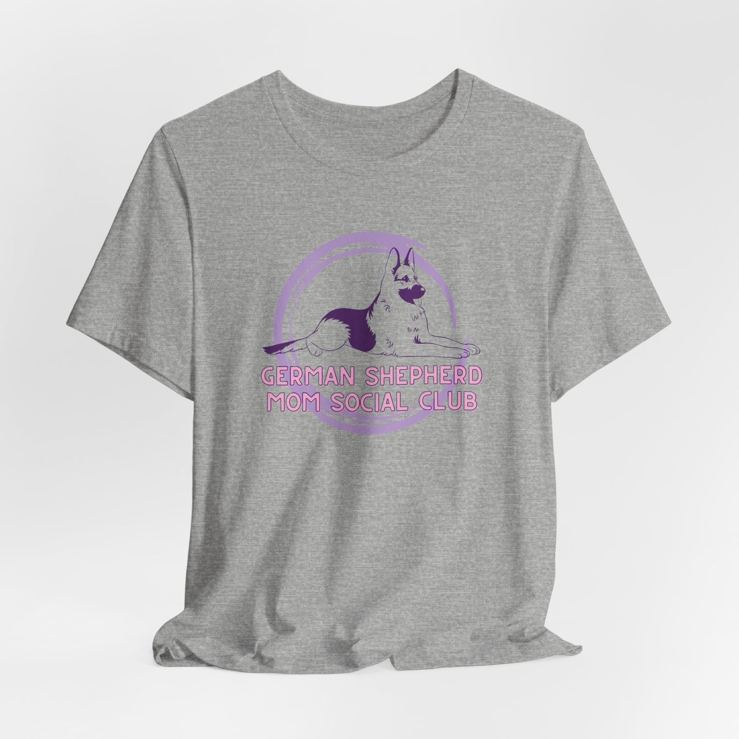 German Shepherd Mom Social Club Women T-Shirt