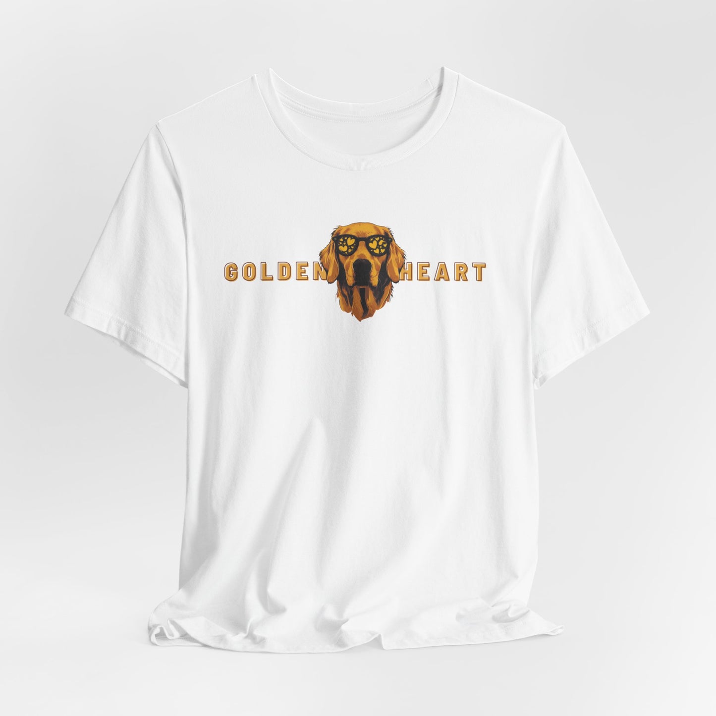Golden Heart Unisex T-Shirt