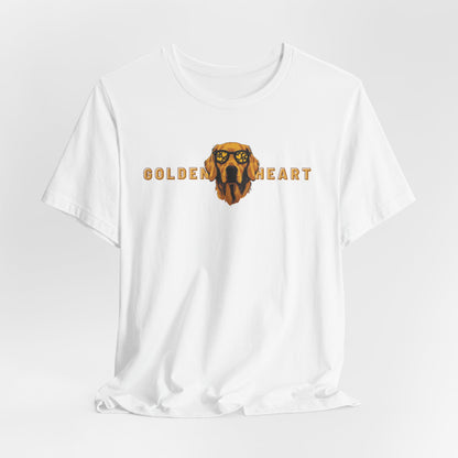 Golden Heart Unisex T-Shirt